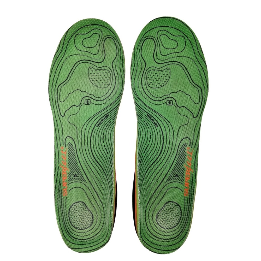 Superfeet Green Insoles C Womens 7.5-9 Orthotic Arch Support Hiking Shoe Inserts